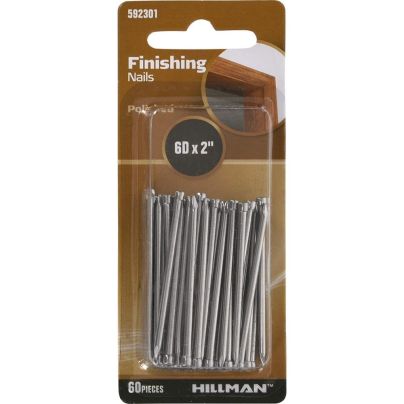 The Best Nails for Hanging Pictures Option: Hillman 592301 Polished Finishing Nails