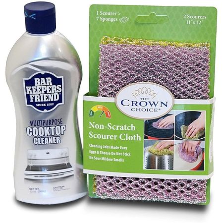 BAR KEEPERS FRIEND Cooktop Cleaner Kit