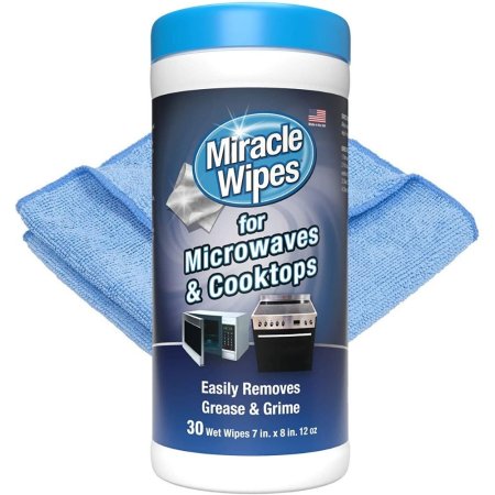  The Best Stove Top Cleaner Option: MiracleWipes for Microwaves and Cooktops