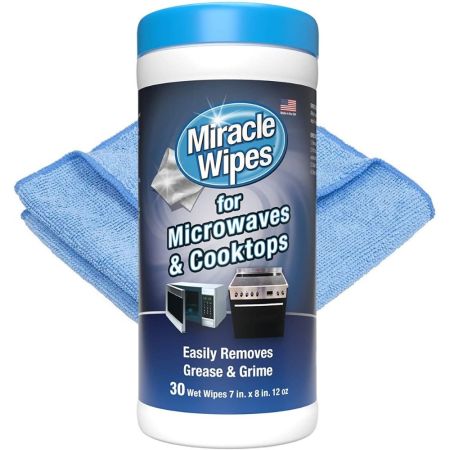 MiracleWipes for Microwaves and Cooktops