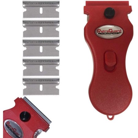  The Best Stove Top Cleaner Option: Werxrite RetraGuard Razor Blade Scraper