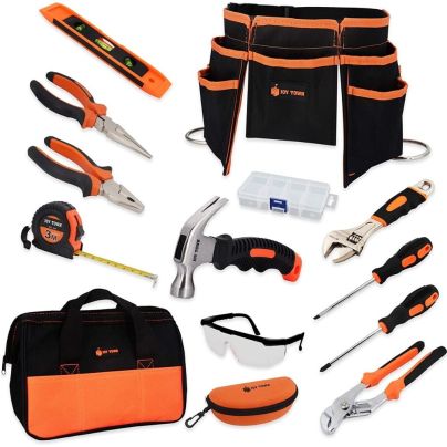 The Best Tools for Kids Option: JoyTown Kids Real Tool Set - Junior Steel Forged