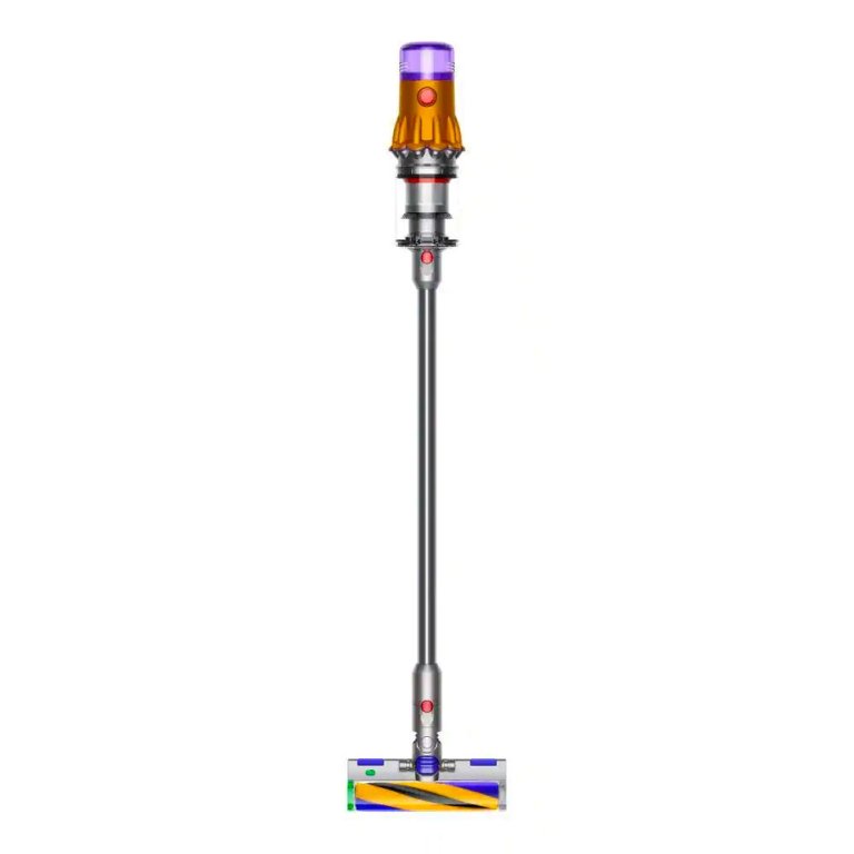  The Dyson V12 Detect Slim Cordless Vacuum on a white background.
