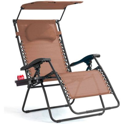 The Best Zero Gravity Chair Option: Goplus Folding Zero Gravity Lounge Chair
