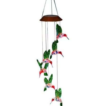 Arlmont u0026 Co. Jamarion Solar Mobile Wind Chime