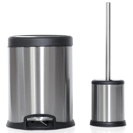 ToiletTree Toilet Brush with Lid and 5L Trash Can