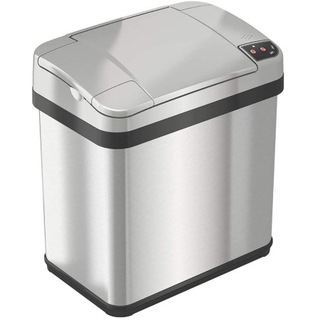 iTouchless 2.5 Gallon Bathroom Touchless Trash Can