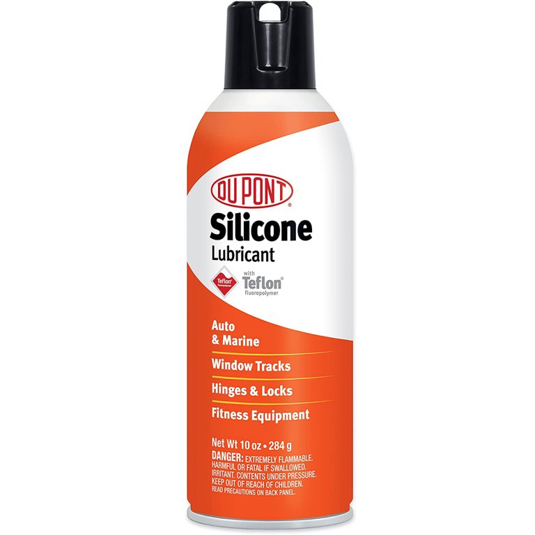  Best Garage Door Lubricant Options: DuPont Teflon Silicone Lubricant Aerosol Spray