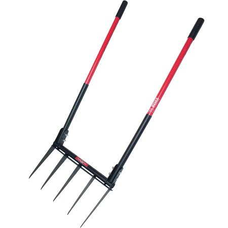  Best Garden Fork Options: Bully Tools 92627 Broad Fork with Fiber Glass Handle