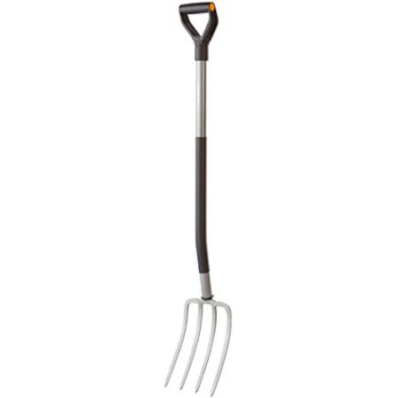 Fiskars Ergo D-handle Steel Garden Fork (47 Inch)