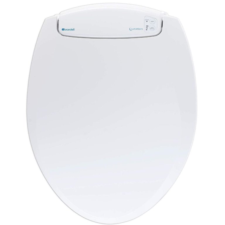  The Best Heated Toilet Seat Option: Brondell LumaWarm Heated Nightlight Toilet Seat