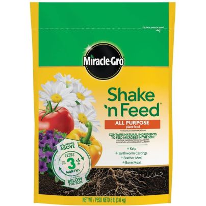 The Best Plant Food Option: Miracle-Gro Shake ‘N Feed All Purpose Plant Food