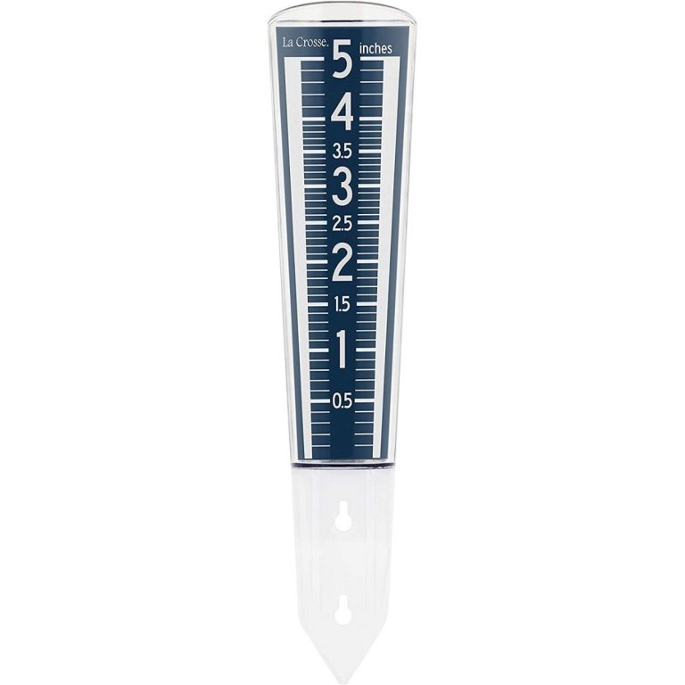  The Best Rain Gauge Option: La Crosse 704-1531B Plastic Rain Gauge