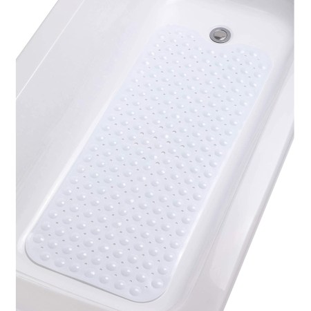 Tike Smart Extra-Long Non-Slip Bathtub u0026 Shower Mat