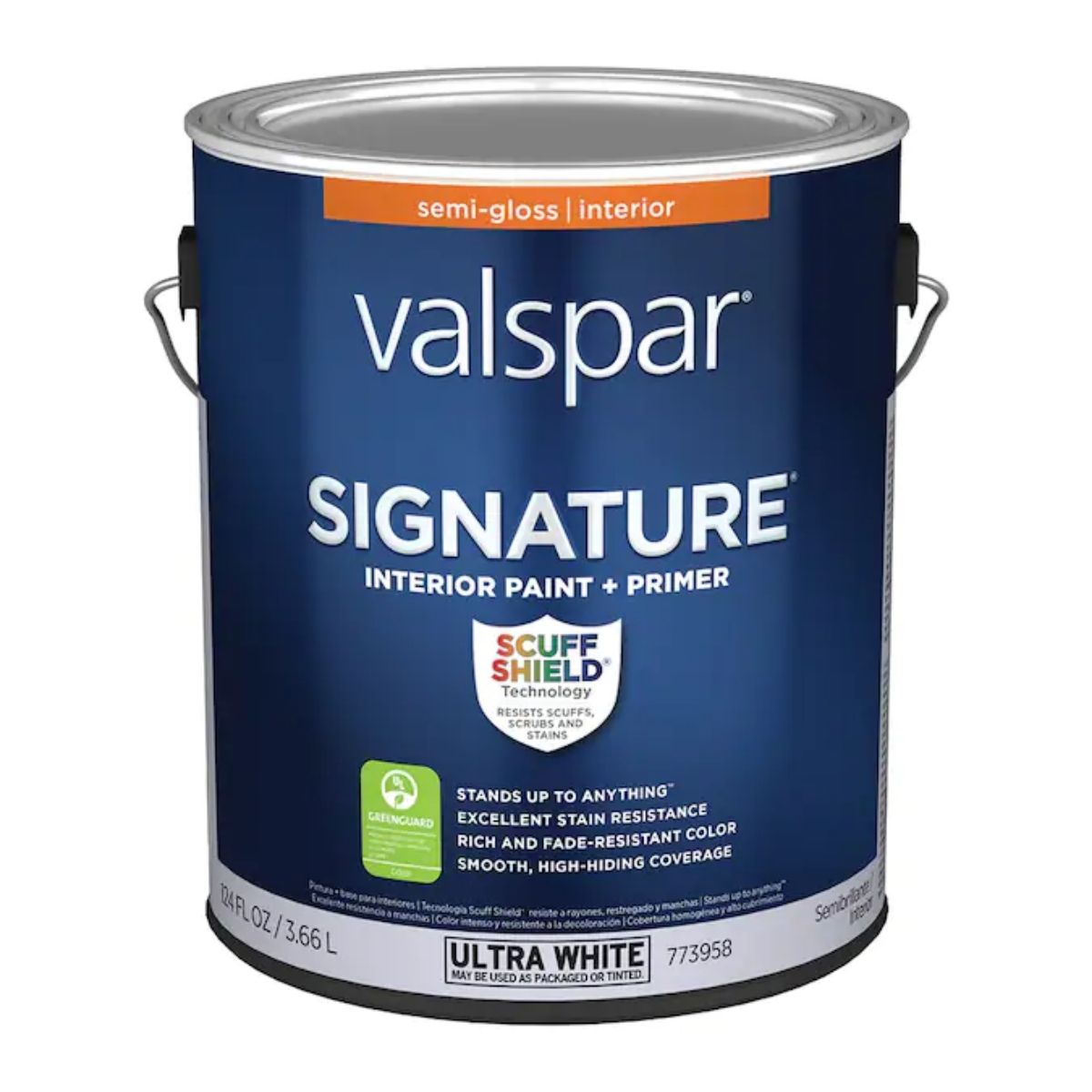 Valspar Signature Semi-Gloss Tintable Interior Paint