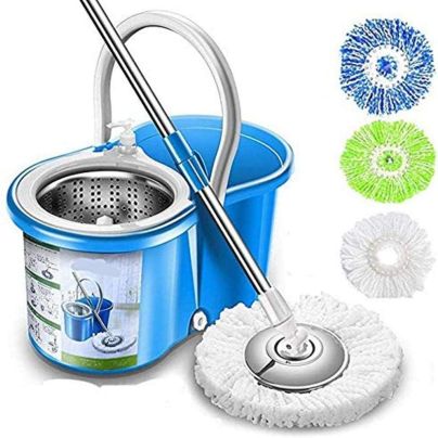 The Best Spin Mop Option: Simpli-Magic 360 Spin Mop With Mop Heads