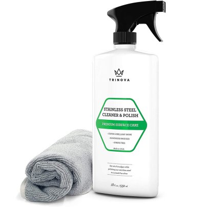 Best Stainless Steel Cleaner Options: TriNova Premium Stainless Steel Cleaner and Polish