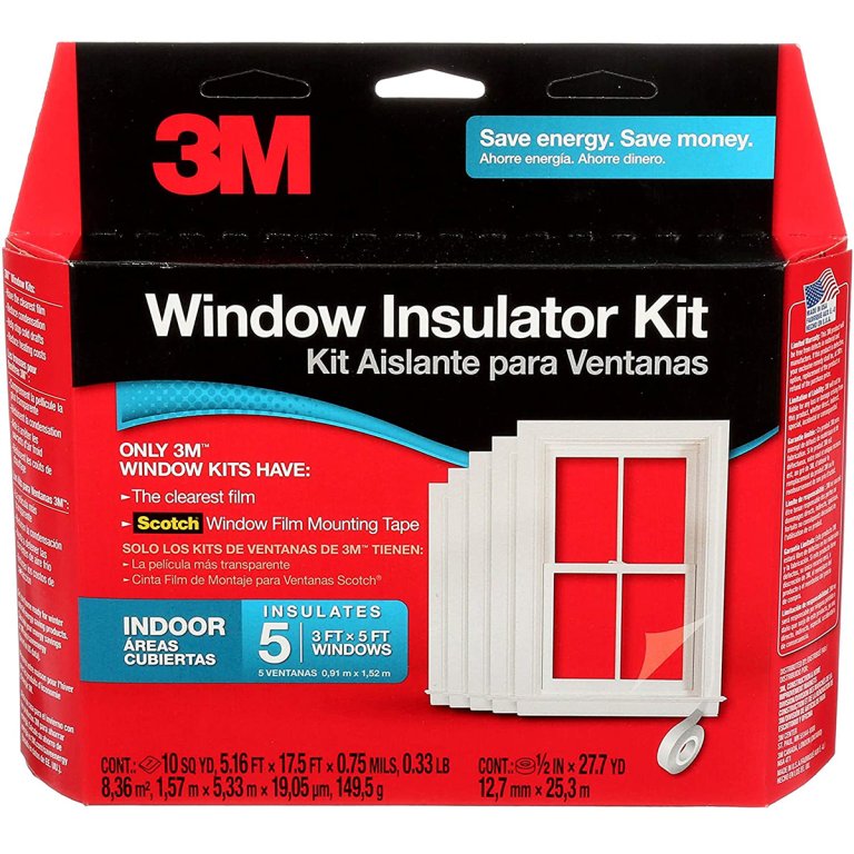 3M Indoor Window Insulator Kit