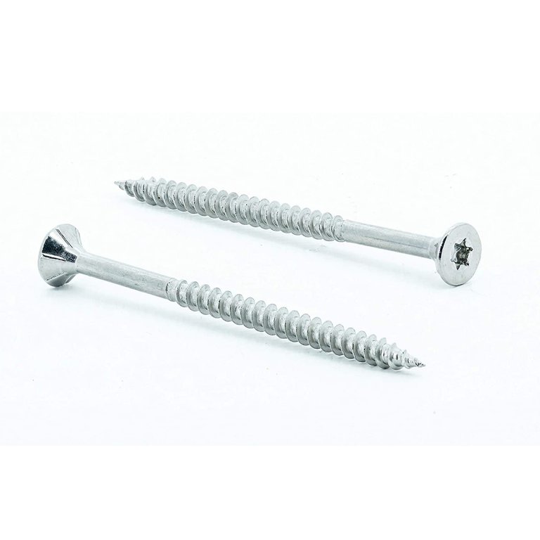  Deck Screws Options: 10 x 3 Inch Stainless Steel Deck Screws