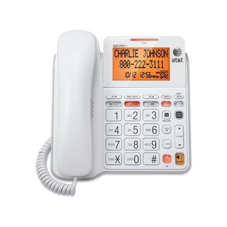ATu0026T CL4940 Corded Standard Phone with Answering