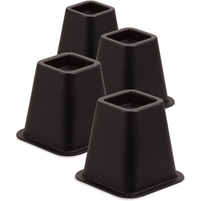 The Best Bed Risers Option: Honey-Can-Do STO-01136 Stackable Square Bed Risers