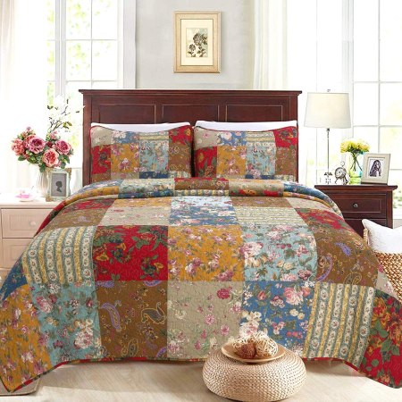 Cozy Line Home Fashions Ryleigh Floral Print