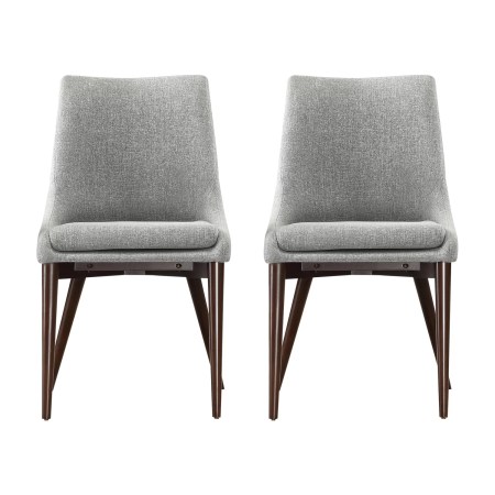 Mercury Row Blaisdell Linen Upholstered Side Chairs 