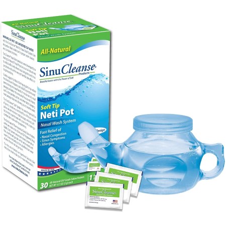 SinuCleanse Soft Tip Neti-Pot Nasal Wash System