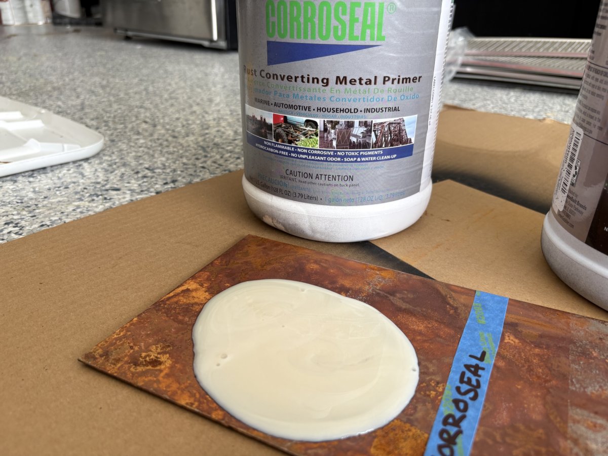 Corroseal first application