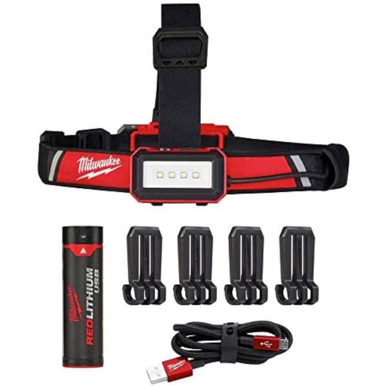 Milwaukee Redlithium USB Hard Hat Headlamp