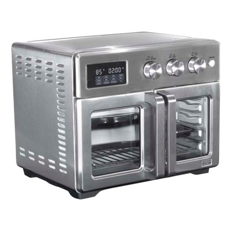  The Bella 33 Quart French Door Toaster Oven with Air Fryer on a white background.