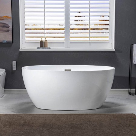 Woodbridge 55-Inch Acrylic Freestanding Bathtub