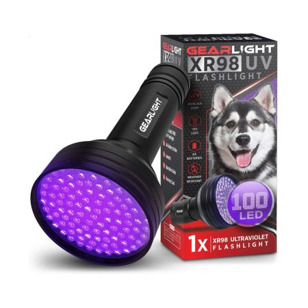 The Best Bed Bug Trap Option: GearLight UV Black Light Flashlight