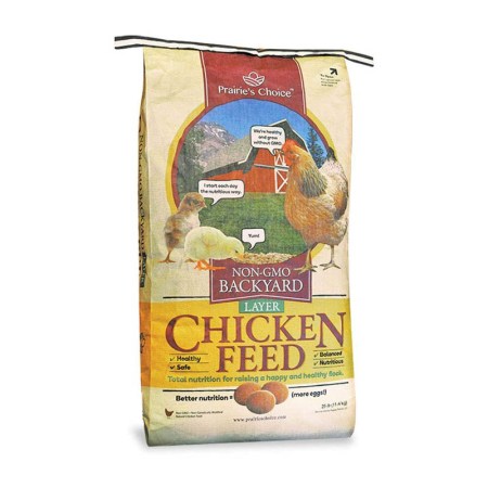 Prairie's Choice Non-GMO Backyard Chicken Feed