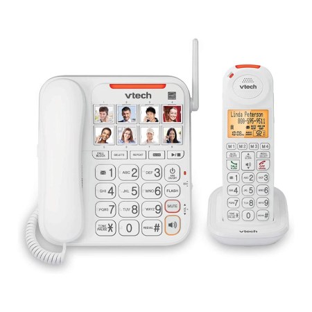 VTech SN5147 Amplified Corded/Cordless Senior Phone