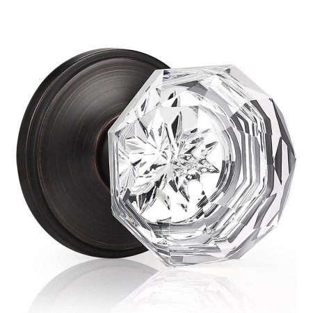  The Best Door Knob Option: Knobwell Providence Octagon Glass Door Knob Set