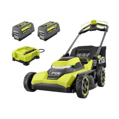 The Best Electric Mower Option Ryobi 40V HP 21 Cordless Self-Propelled Lawn Mower
