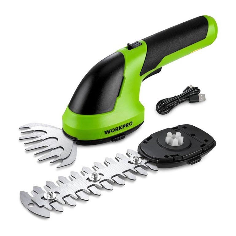  The Best Grass Shears Option Workpro Cordless Grass Shears and Trimmer
