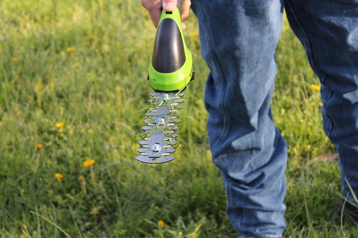 The Best Grass Shears Workpro Cordless Grass Shear with long blade