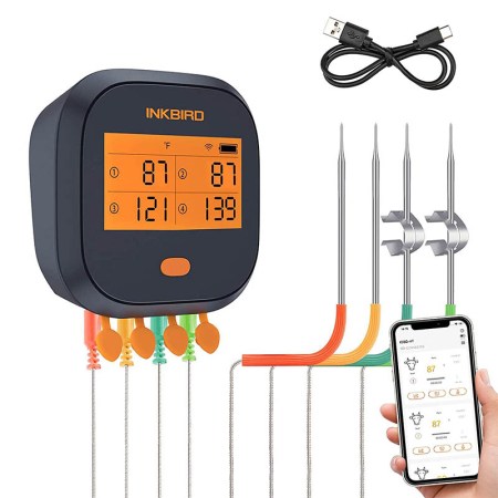 Inkbird IBBQ-4T WiFi Grill Meat Thermometer