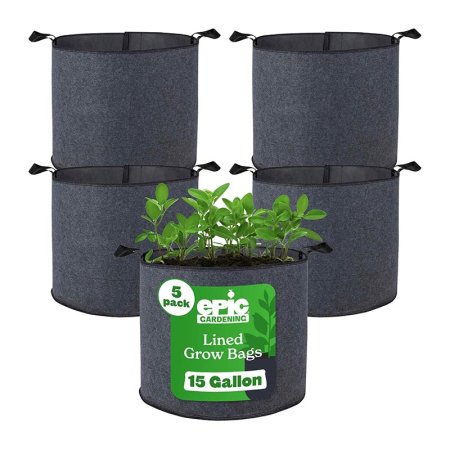  The Best Grow Bag Option Epic Gardening Lined Grow Bags