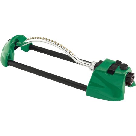 The Dramm ColorStorm 3,036 sq. ft. Oscillating Sprinkler on a white background.