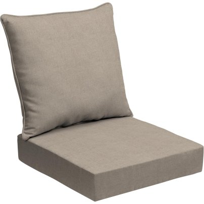 The Best Outdoor Cushions Option: Arden Selections Oceantex Deep Seat Cushion Set