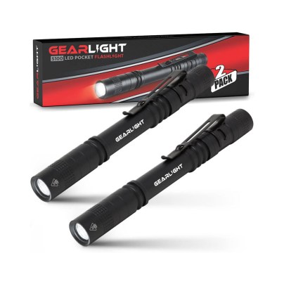 The Best Penlight Options: GearLight LED Pocket Pen Light Flashlight S100