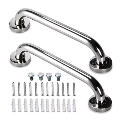The Best Shower Grab Bar Options: ZUEXT 2 Pack 12 Inch Shower Grab Bar