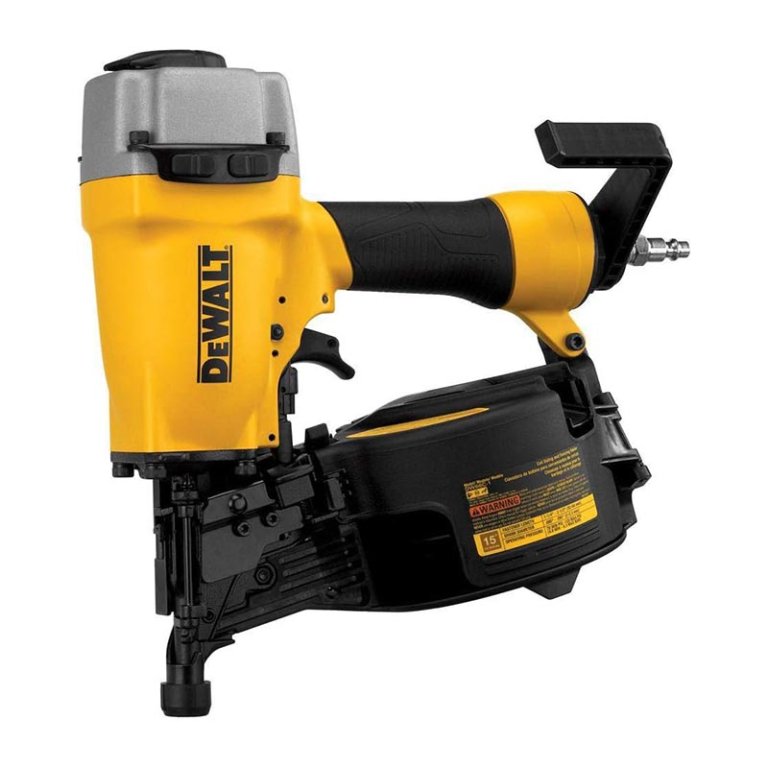 The Best Siding Nailer Option DeWalt 15-Degree Coil Siding and Fencing Nailer