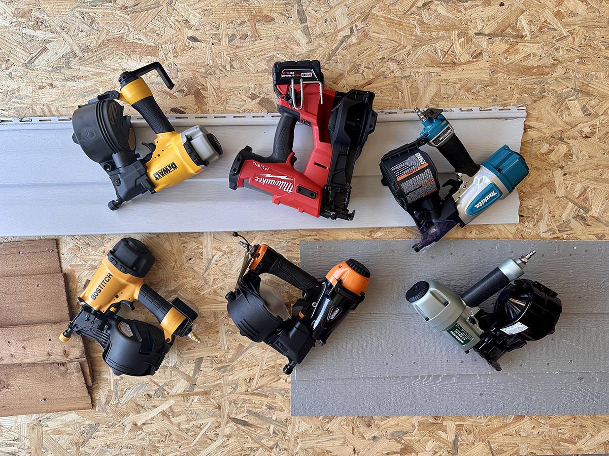 The Best Siding Nailer Options