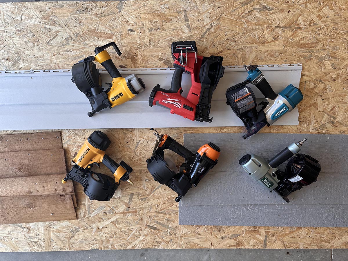 The Best Siding Nailer Options