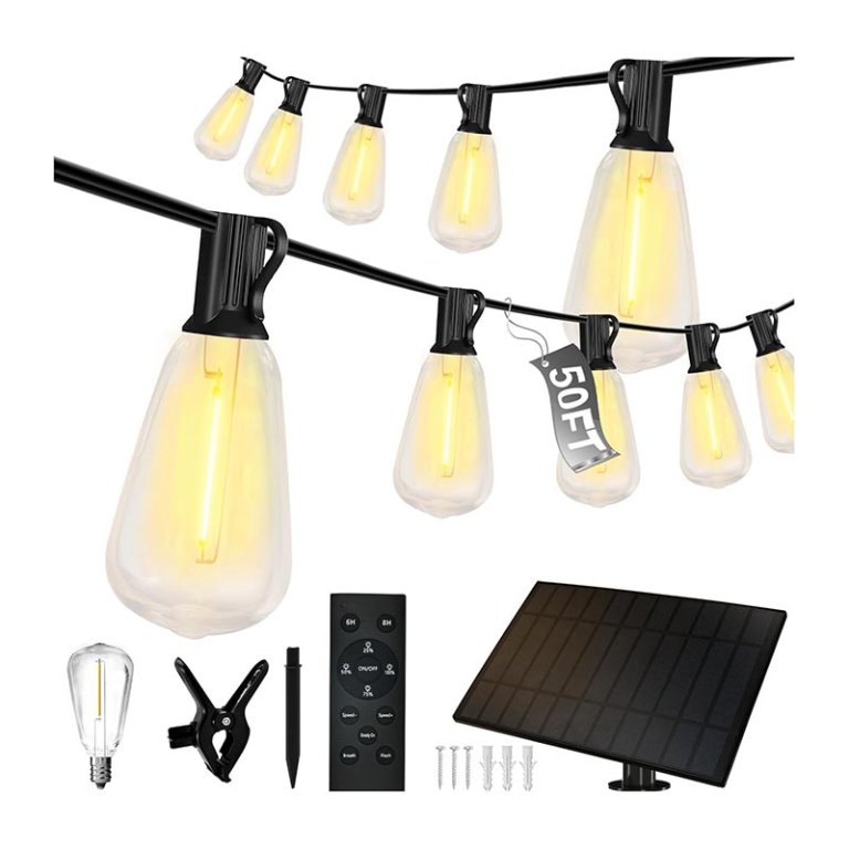The Best Solar String Lights Option Daybetter Outdoor Waterproof Solar String Lights
