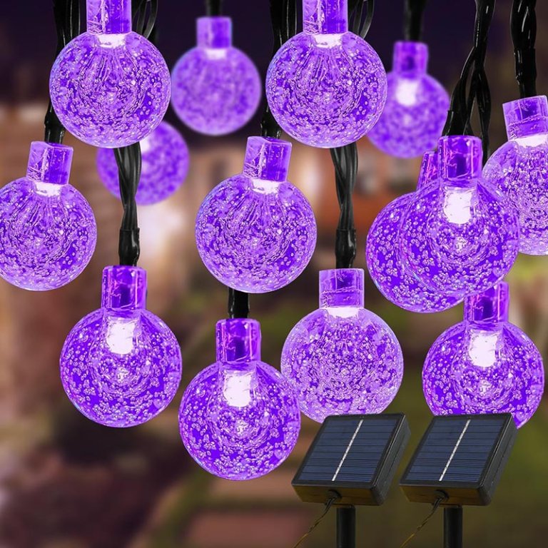 The Best Solar String Lights Option Usokyo Outdoor Waterproof 2-Pack Solar String Lights